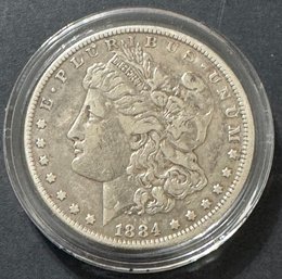 1884 Morgan Silver Dollar