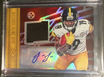 2017 Panini Phoenix Juju Smith-Schuster Jersey Relic/Autograph Card 260/299 - M