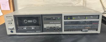 Sony  Model No. TC - FX500R, Tape CORDER, Auto Reverse Stereo Cassette Deck Made In Japan 212 / B5