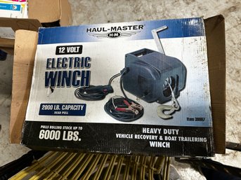 Electric Winch New In Box ~ Haul Master ~ Model 39997