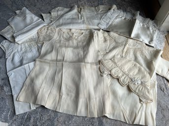 Large Grouping Of Antique To Early Vintage Child's Dresses And Blouses