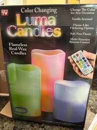 Flameless Candles With Remote
