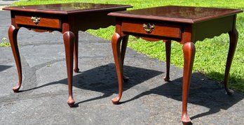 Fine Pair Of Hitchcock Side Tables