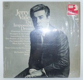 Jerry Vale The Impossible Dream Vinyl Record