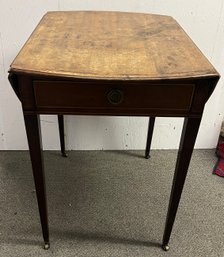 100 Year Old One Drawer Drop Leaf Table