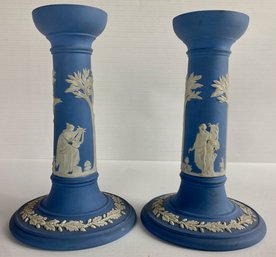 Wedgwood Grecian Candlesticks (2)