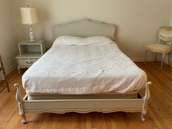 French Provincial Style Full Size Bed.