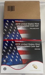 2019 United States Mint Uncirculated Coin Set Denver And Philadelphia