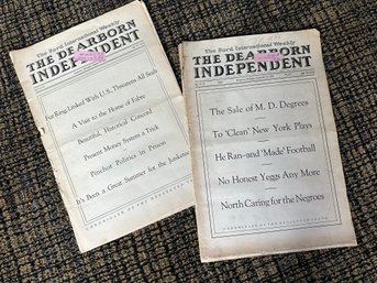 2 ~ 1923 Ford International Weekly Newspapers ~ The Dearborn Independent