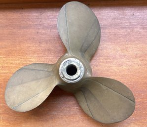 Vintage 6 Inch Brass Propeller- Michigan AMC 271