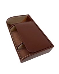 Leather Dresser Accessory Tray