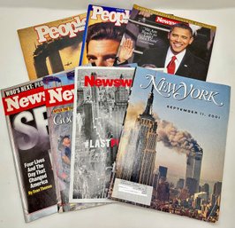 7 Historical Newsweek, People & New York Magazines From 9/11, Obama's  Inauguration & JFK Jr's Memorial