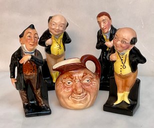 Vintage ROYAL DOULTON DICKENS Figurines And More