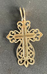 Sweet 14k Gold Cross