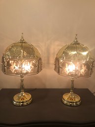 Florence Collection 3 Way Metal Touch Lamps