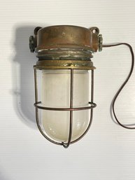 Vintage Bulkhead Wired Light