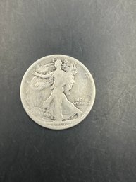 1917 Walking Liberty Silver Half Dollar