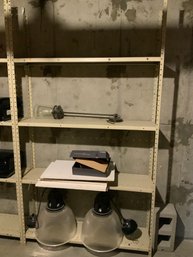 85'H Industrial Metal Shelving Lot 1