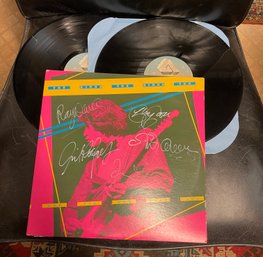 Vinyl Double Album By The Kinks And Autographed Cover With COA