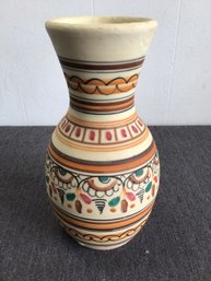Painted Pottery Vase