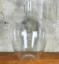 A Large Modern Glass Vase