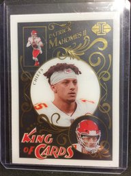 2021 Panini Illusions King Of Cards Patrick Mahomes - M