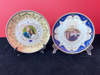 British Royal Wedding Commemorative Decorative Plates
