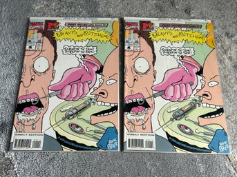 2 High Grade Copies Of BEAVIS AND BUTTHEAD #1- Key Issues