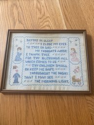 Vintage Sampler Cross Stitch