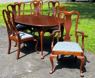 Probably A Hitchcock Dining Table And Chairs