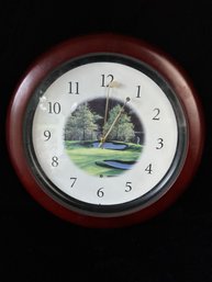 Golf Wall Clock