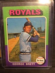 1975 Topps George Brett Rookie Card - M