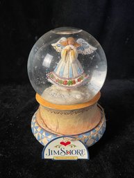 Jim Shore Musical Snow Globe Angels We Have Heard On High