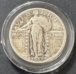 1925 Standing Liberty Silver Quarter