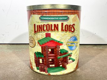 Vintage Lincoln Logs - In Original Container!