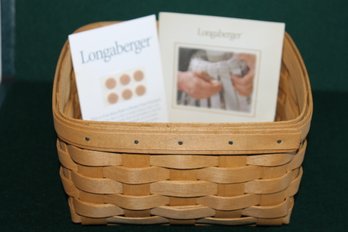 Small Longaberger Simple Basket