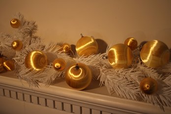 Lovely Christmas Mantle Display