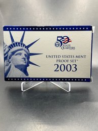 2003 United States Proof Set W/COA