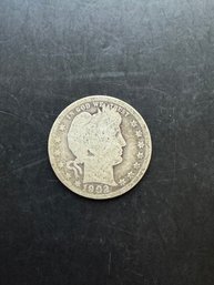 1902 Barber Silver Quarter