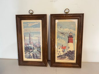 Pair Of Vintage Prints