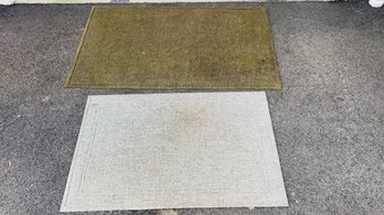 Pair Of Outdoor Door Mats