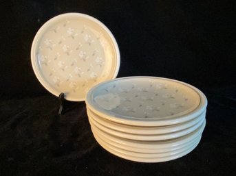 9 Piece Jepcor Floral Plate Collection