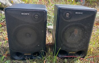 Sony Meg Bass Speakers