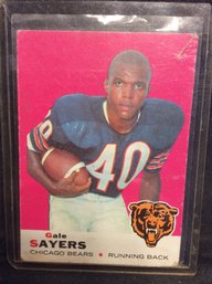 1969 Topps Gale Sayers - M