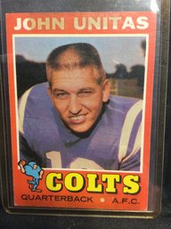 1971 Topps John Unitas - M