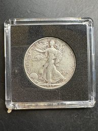 1937 Walking Liberty Silver Half Dollar