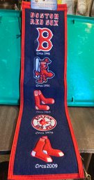 Cooperstown Collection Boston Red Sox Logo History Banner