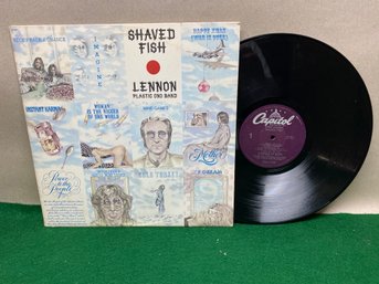 John Lennon. Shaved Fish On 1975 Capitol Records.