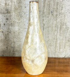 A Decorative Capiz Vase