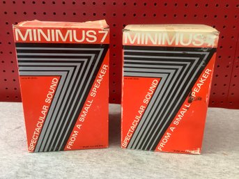 Minimus 7 Speakers